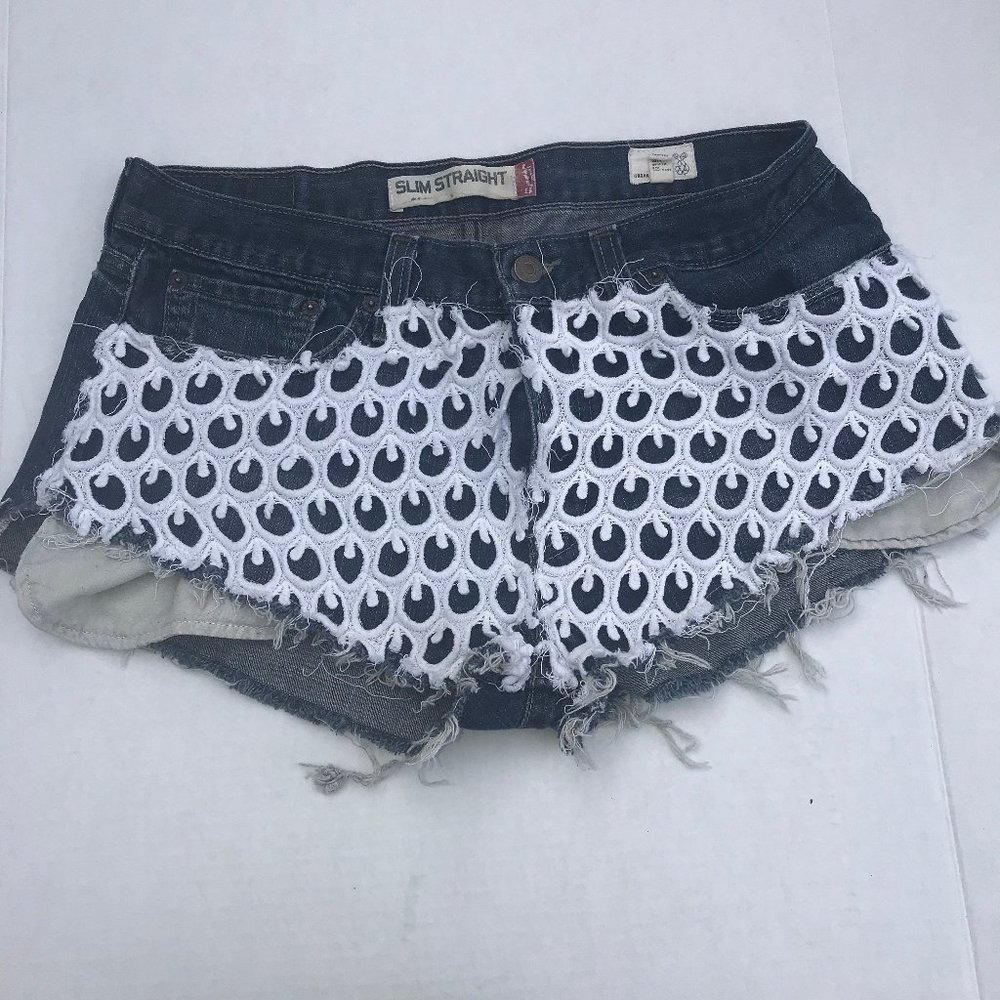 Levi’s 514 Jean Upcycled Cut-off Shorts